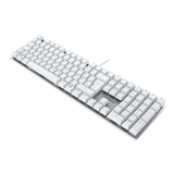 CHERRY KC 200 MX tastatur Universel USB QWERTZ Tysk Sølv, Hvid