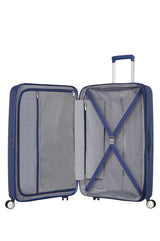 American Tourister Soundbox Spinner Blå 71,5 L Polypropylen (PP)