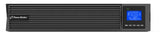 PowerWalker VFI 1500 ICR IoT UPS-enhed Dobbeltkonvertering (online) 1,5 kVA 1500 W 8 AC stikkontakt(er)