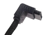 Silverstone CP08 SATA-kabel 0,5 m Sort