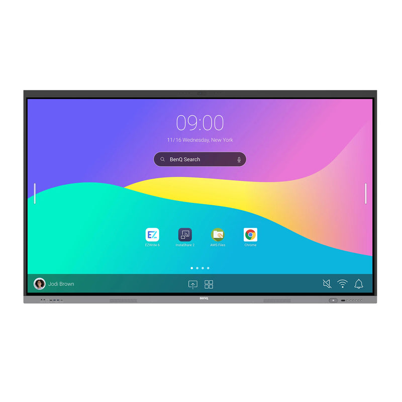BenQ RE9804FV2 Interaktivt whiteboard 2,49 m (98") 3840 x 2160 pixel Berøringsskærm Sort