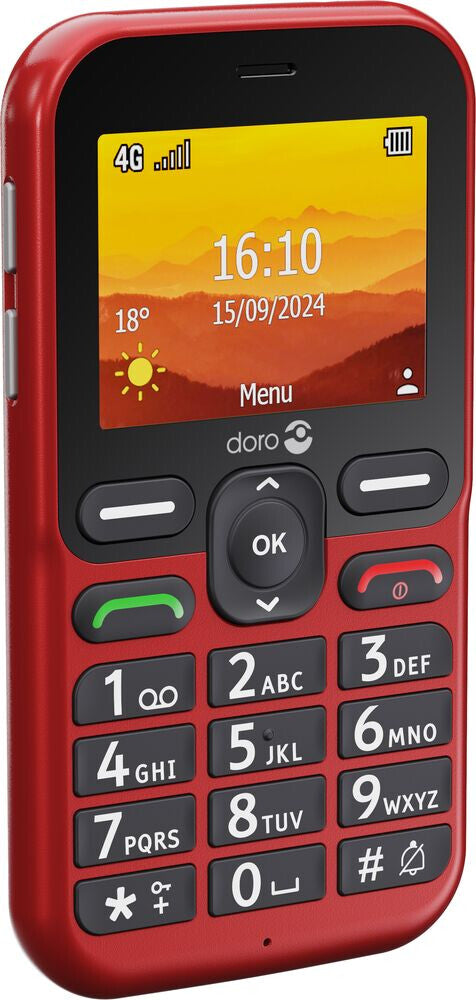 Doro Leva L11 6,1 cm (2.4") 118 g Rød Feature telefon