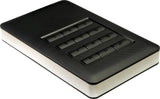 Inter-Tech GD-25LK01 HDD kabinet Aluminium, Sort 2.5"