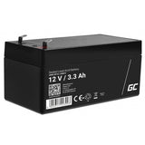 Green Cell AGM19 UPS batteri Blybatterier (VRLA) 12 V 3,3 At