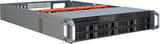 Inter-Tech IPC 2U-2408 Stativ Sort, Rustfrit stål