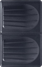 Tefal SW854D sandwichtoaster 700 W Sort, Rustfrit stål