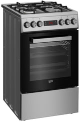 Beko FSM51331DXDT Fritstående komfur Elektrisk Gaskomfur Rustfrit stål