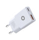 Mobile Origin MO-GAN30W-MO16 oplader til mobil enhed Universel Hvid USB Hurtig opladning Indendørs