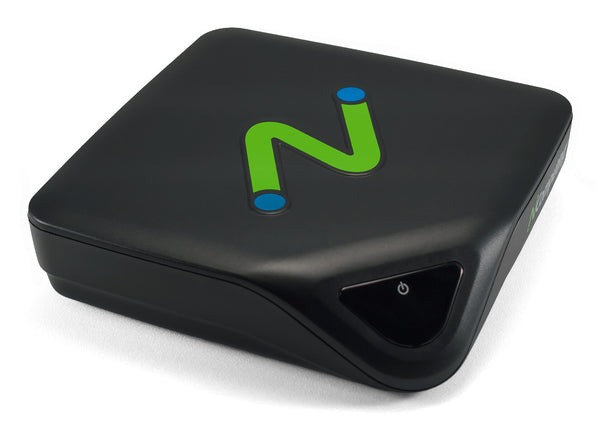 nComputing L400 1,8 GHz Linux 105 g Sort, Blå