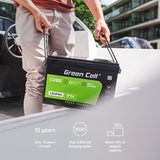 Green Cell LFPGC12V60AH UPS batteri Lithium jern fosfat (LiFePO4) 12,8 V 60 At