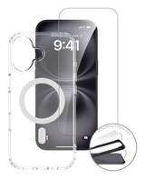 4smarts 541556 mobiltelefon etui 16 cm (6.3") Ramme Transparent, Hvid