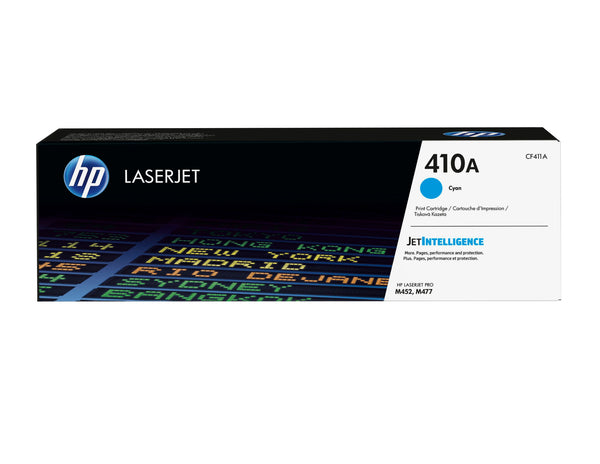 HP Original 410A LaserJet-tonerpatron, cyan
