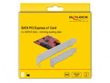 DeLOCK 90406 interface-kort/adapter Intern SATA