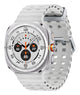 Samsung Galaxy Watch Ultra 3,81 cm (1.5") AMOLED 47 mm Digital 480 x 480 pixel Berøringsskærm 4G Titanium, Hvid Wi-Fi GPS (satellit)