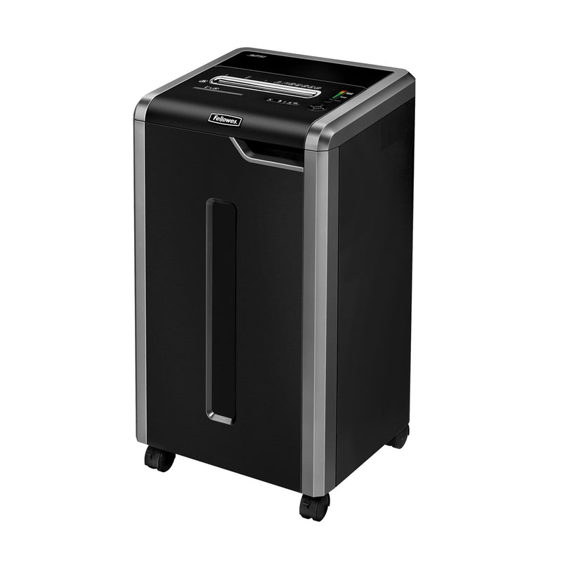 Fellowes 325Ci papirmakulator Krydsmakulering 60 dB 24 cm Sort, Sølv