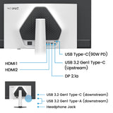 BenQ EX321UZ computerskærm 80 cm (31.5") 3840 x 2160 pixel 4K Ultra HD OLED Hvid