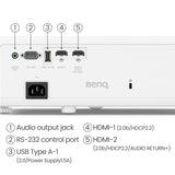 BenQ TK710 Standard-kast projektor 3200 ANSI lumens DLP UHD 4K (3840x2160) 3D Sort, Hvid