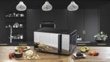 Hisense 742039 mikrobølgeovn Sølv Grill mikroovn Bordplade 20 L 700 W