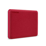 Toshiba Canvio Advance ekstern harddisk 4 TB 2.5" USB Type-A 2.0/3.2 Gen 1 (3.1 Gen 1) Rød