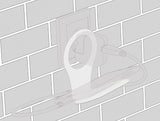 DeLOCK 18327 holder Passiv holder Mobiltelefon/Smartphone Hvid