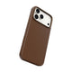 PanzerGlass CARE™ by ® Solo Vegan Leather Case Brun m. MagSafe iPhone 18 Pro Max | 17 Pro Max