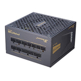 Seasonic Prime Ultra Gold enhed til strømforsyning 650 W 20+4 pin ATX ATX Sort