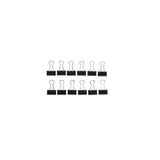 MAUL 2131390 papirclip Metal, Stålfjeder 12 stk