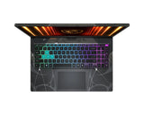 MSI Cyborg 15 B2RWFKG-401 Intel Core 7 240H Laptop 39,6 cm (15.6") Fuld HD 16 GB DDR5-SDRAM 512 GB SSD NVIDIA GeForce RTX 5060 Laptop GPU Wi-Fi 6E (802.11ax) Windows 11 Home Sort