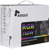 Inter-Tech Argus RGB-700W II enhed til strømforsyning 20+4 pin ATX ATX Sort