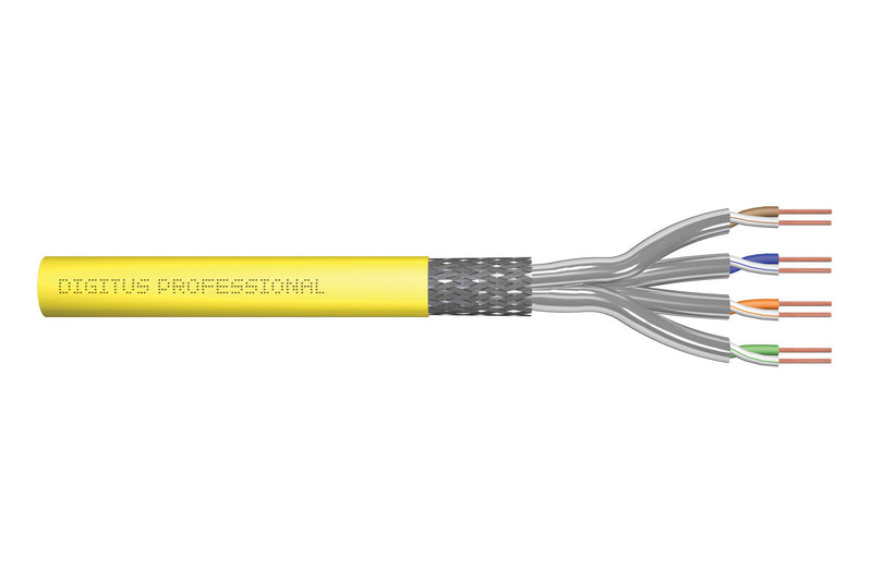 Digitus DK-1743-A-VH-5-LD netværkskabel Gul 500 m Cat7a S/FTP (S-STP)