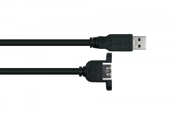 Kabelmeister UK30P-AEA-020S USB-kabel USB 3.2 Gen 1 (3.1 Gen 1) 2 m USB A 5 Gbit/sek. Sort
