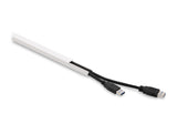 DeLOCK 22066 kabelorganisator Universel Kabelkanal Hvid 5 stk