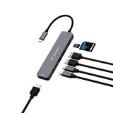 Verbatim 32158 interface hub USB 3.2 Gen 1 (3.1 Gen 1) Type-C 5000 Mbit/s Grå