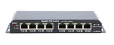 Extralink EX.1025 netværksswitch Ikke administreret L2 Gigabit Ethernet (10/100/1000) Strøm over Ethernet (PoE) 1U Sort