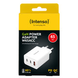 Intenso POWER ADAPTER 1XUSB-A/2XUSB-C/7806512 Universel Hvid Vekselstrøm Hurtig opladning Indendørs