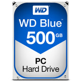 Western Digital Blue harddisk 500 GB 7200 rpm 32 MB 3.5" Serial ATA III