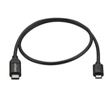 StarTech.com USB2CUB50CM USB-kabel USB 2.0 0,5 m USB C Micro-USB B 0,48 Gbit/sek. Sort