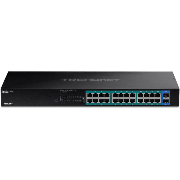 Trendnet TPE-TG262 netværksswitch Ikke administreret L2 Gigabit Ethernet (10/100/1000) Strøm over Ethernet (PoE) 1U Sort