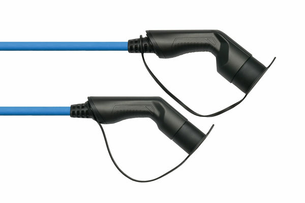 Kabelmeister EVC01-075B opladningskabel til elbil Blå Type 2 3 7,5 m