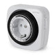 Entac EMTM24-1E strømstik adapter Sort, Hvid