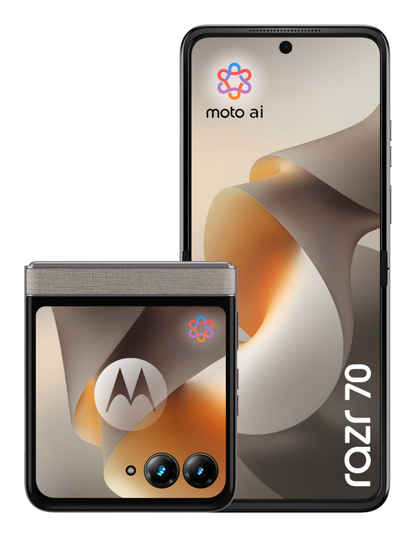 Motorola razr 70 17,5 cm (6.9") Dual SIM Android 16.0 5G USB Type-C 8 GB 256 GB 4800 mAh Stenfarve