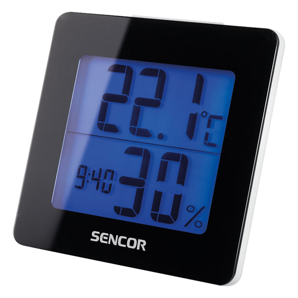 Sencor SWS 1500 B digital vejrstation Sort LCD Batteri