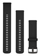 Garmin 010-13256-21 Smart bærbart (wearable) tilbehør Rem Sort Silikone