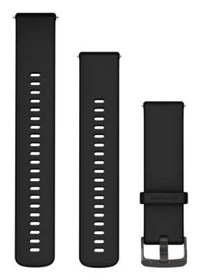 Garmin 010-13256-21 Smart bærbart (wearable) tilbehør Rem Sort Silikone