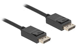 DeLOCK 80491 DisplayPort kabel 1 m Sort