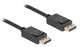 DeLOCK 80491 DisplayPort kabel 1 m Sort