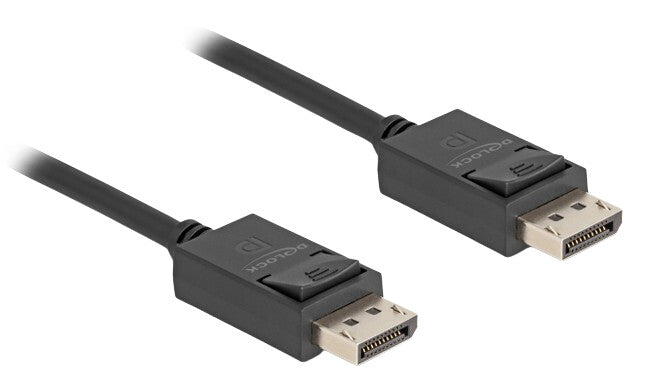 DeLOCK 80491 DisplayPort kabel 1 m Sort
