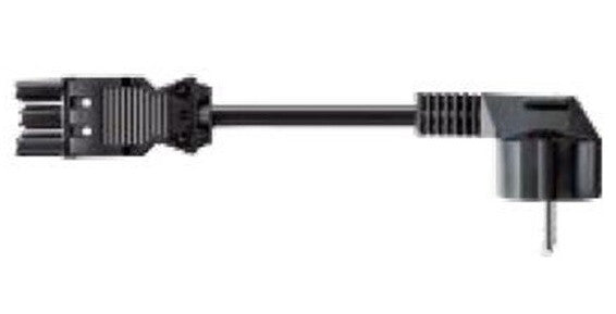 Bachmann 375.044 el-ledning Sort 2 m