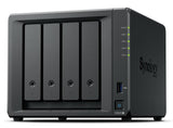 Synology DiskStation DS925+ NAS & lagringsserver Ryzen Embedded V1500B 4 GB DDR4 0 TB Sort