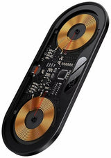 Baseus 2In1 20W Digital Led Display Hovedtelefoner, Headset, Smartphone Sort USB Trådløs opladning Indendørs